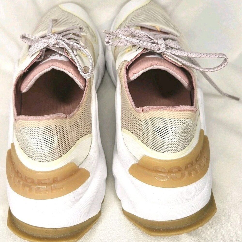 Sorel Kinetic RNEGD Women's Sneakers White & Pink, Size 8.5 - Picture 4 of 8